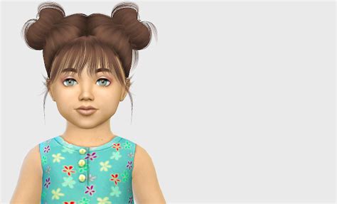 Sims 4 CC's - The Best: Kids & Toddlers Hair by Fabienne