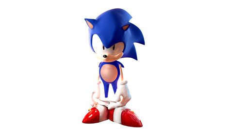 Inspired Toei Sonic 3D Render by TheAntitoxic on DeviantArt