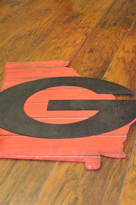 Georgia State Sign Georgia Pallet Sign Georgia Decor | Etsy