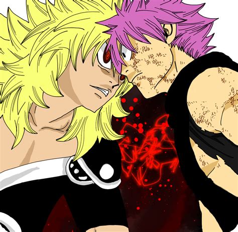 Natsu vs. Zancrow by BlueRiser on DeviantArt