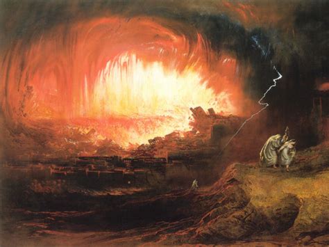 Sodom And Gomorrah Painting at PaintingValley.com | Explore collection of Sodom And Gomorrah ...