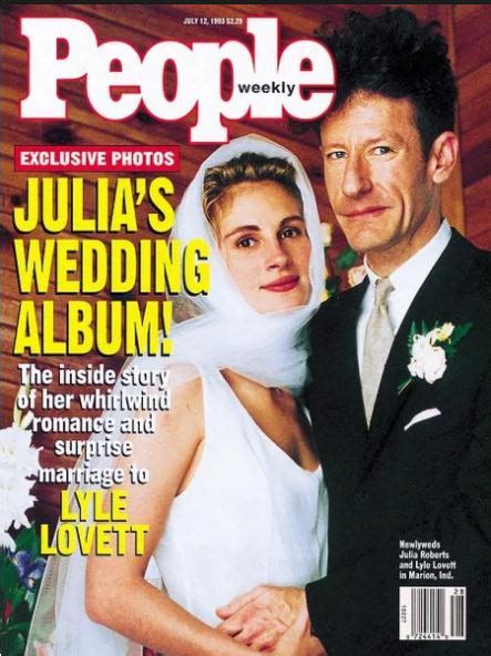 Once Upon a Time, Lyle Lovett Was Married to Julia Roberts