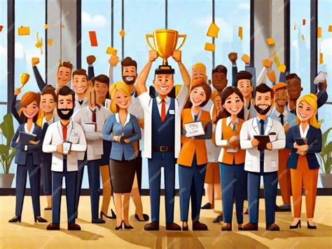 Premium AI Image | Employee Appreciation Day Cartoon Illustration to ...