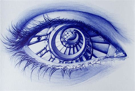 Ballpoint pen drawings | Pencil drawings by Alexandra Miron | Artsy Nature – Artsy Nature