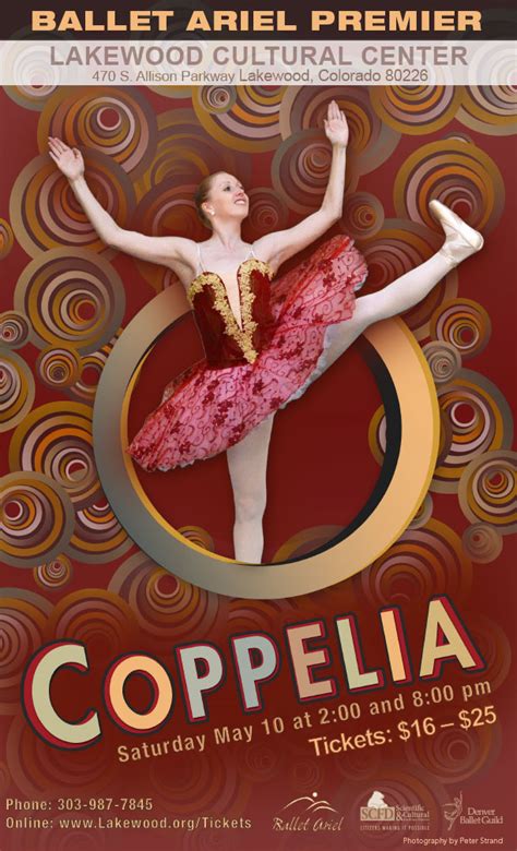 Ballet Ariel's Coppelia Marketing - Design Photography