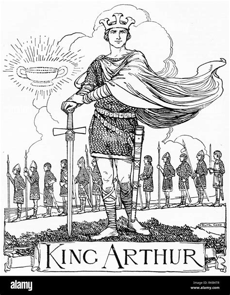 King arthur holy grail Black and White Stock Photos & Images - Alamy