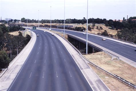 Weston Langford117412: Eastern Freeway at Yarra Boulevard Looking West