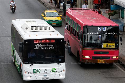 Bangkok Post - City's first public EV buses start rolling