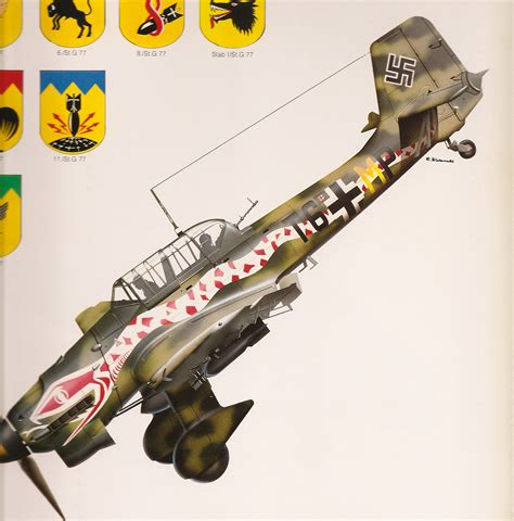 JU-87 Stuka "Snake" Vinyl Graphics