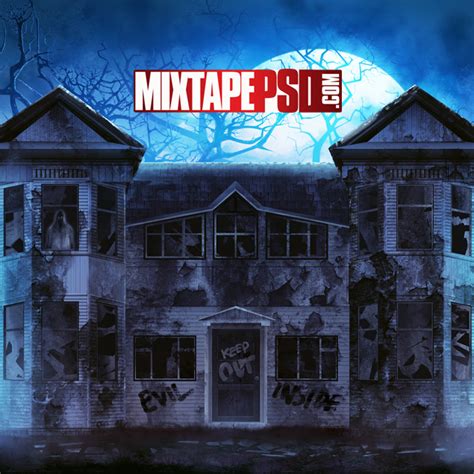 HD Haunted Trap House - Graphic Design | MIXTAPEPSDS.COM