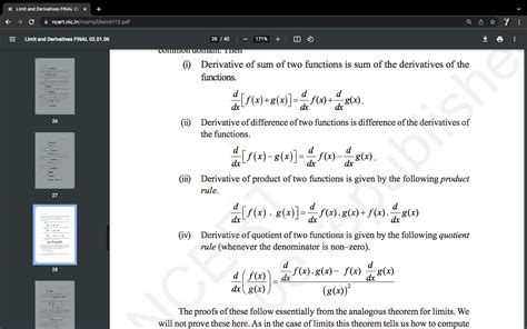 Derivative function By Unacademy