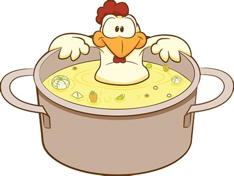 Chicken Soup Stock Illustration - Download Image Now - iStock