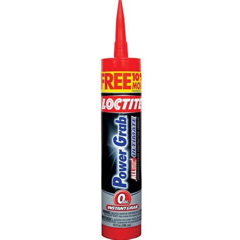 Loctite 10 fl. oz. Power Grab Ultimate Construction Adhesive-2106143 ...