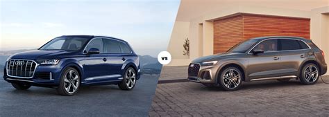 2022 Audi Q7 vs. 2021 Audi Q5 | Audi SUV Models at Audi Traverse City