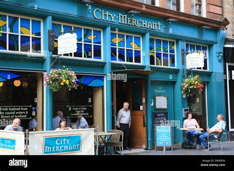 City Merchant restaurant in Glasgow Stock Photo - Alamy