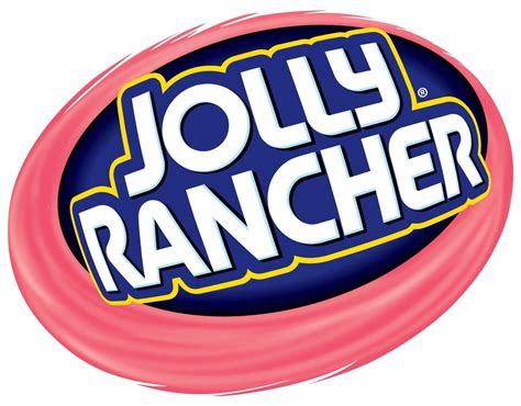 Jolly-Rancher-Company-Logo oval sticker - Pro Sport Stickers