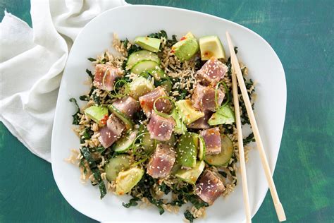 Seared Hawaiian Tuna Poke