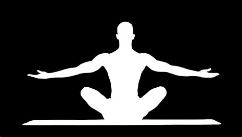 Silhouette White, Person, Yoga Free Stock Photo - Public Domain Pictures