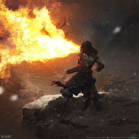 The Elder Scrolls: Legends - Heroes of Skyrim on Behance | Elder ...