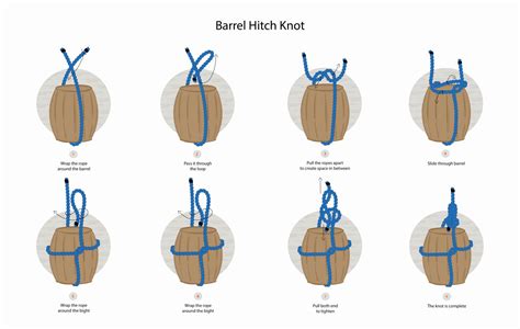 How To Tie A Barrel Hitch Knot