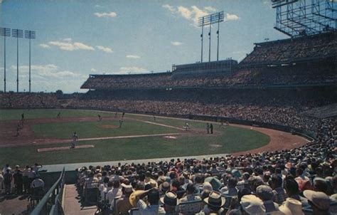 Metropolitan Stadium - Looking at the Diamond Bloomington, MN Postcard