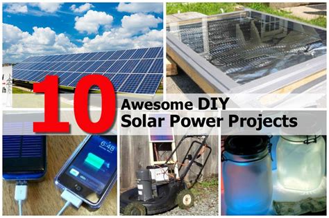 10 Awesome DIY Solar Power Projects