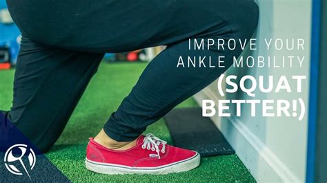 How to Improve Your Ankle Mobility (Squat Better!) - YouTube | Ankle mobility, Squats, Fitness ...