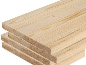 Scots Pine Continuous stave Furniture panel 18 mm x 500 mm x 2000 mm