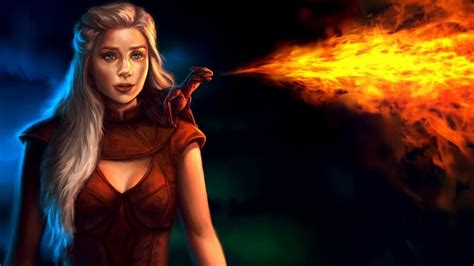 Fire Girl Fantasy Art - 1920x1080 Wallpaper - teahub.io