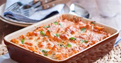 Creamy Tomato Basil Pasta Bake. – Cooking AMOUR