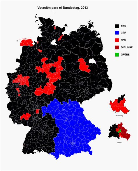 File - Bundestag-2013 - German Political Parties Map, HD Png Download ...