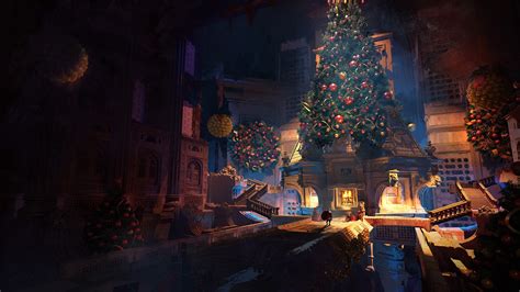 Enchanting Christmas Tree - HD Holiday Wallpaper by Sebastian Luca