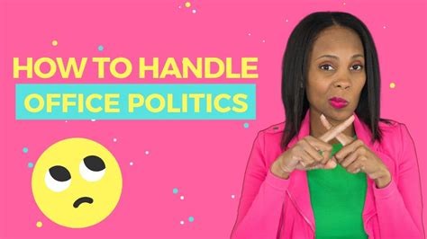 HOW TO HANDLE OFFICE POLITICS | How Awesome Leaders Deal With Workplace ...