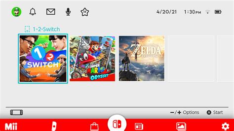 Home Screen Concept : r/NintendoSwitch