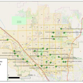 GIS. Map of Marana School District | Download Scientific Diagram