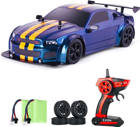 Amazon.com: iBlivers RC Drift Car, 1:14 Remote Control Car 4WD Drift GT RC Cars Vehicle High ...