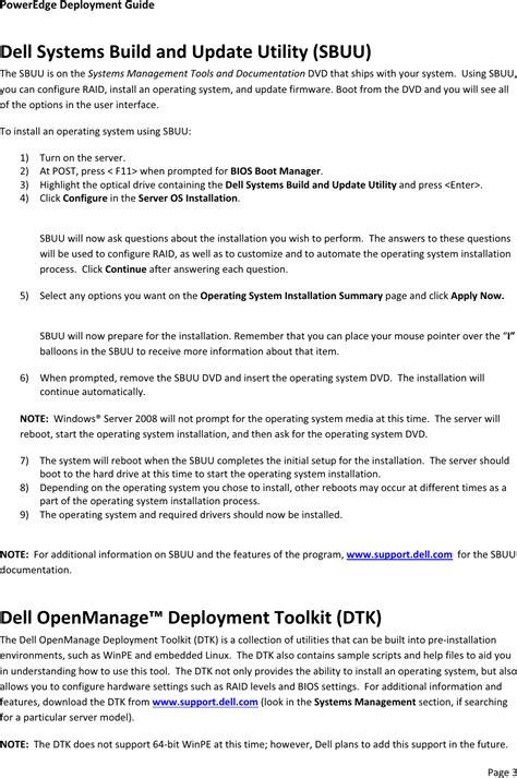 Dell Poweredge M1000E Deployment Guide