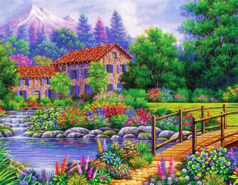 Nice landscapes - online puzzle