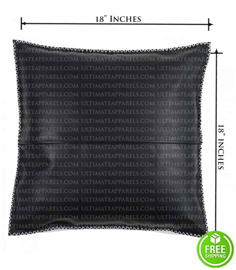 Buy Black Leather Couch Pillow