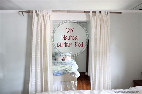 DIY Curtain Rod - Finding Silver Pennies