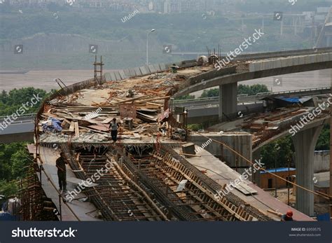 Highway Under Construction In Chongqing, China Stock Photo 6959575 ...