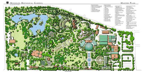 Missouri Botanical Garden Map | Fasci Garden