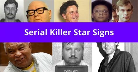 Serial killer Zodiac signs. Which one is the most common?