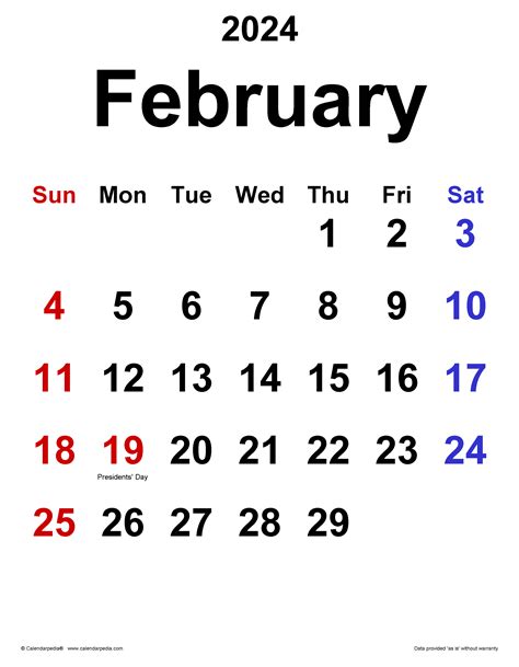 February 2024 Calendar Desktop Wallpaper - 2024 CALENDAR PRINTABLE