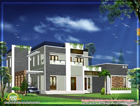 Modern Kerala home design - 2012 Sq. Ft. - Kerala Home Design and Floor ...