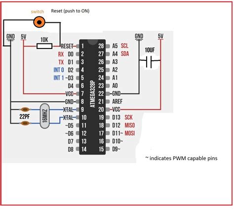 Make Arduino on Breadboard