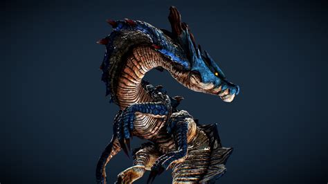 Monster Hunter Lagiacrus - 3D model by Jet.Ong [0cf3f8e] - Sketchfab