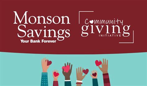 Monson Savings Bank's Community Giving Initiative is Back! Vote for your Favorite Non-Profit.