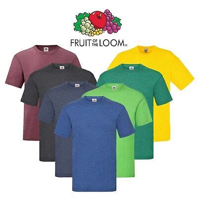 5 or 3 Pack Mens Fruit Of The Loom T Shirt Cotton Plain Tee Shirts S-5XL | eBay