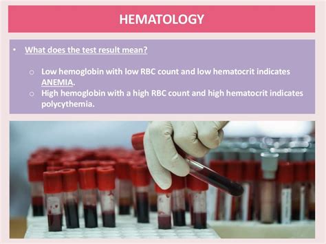 HEMATOLOGY: Laboratory Tests